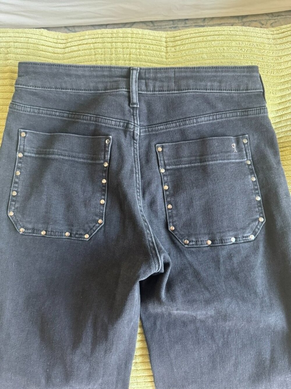Anthropologie black jeans with studs size 29